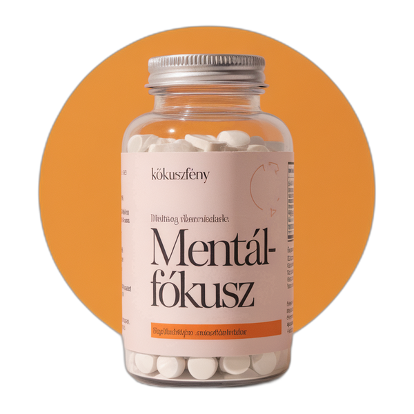MentálFókusz – prémium étrend-kiegészítő a fókusz és mentális tisztaság mindennapi támogatásához